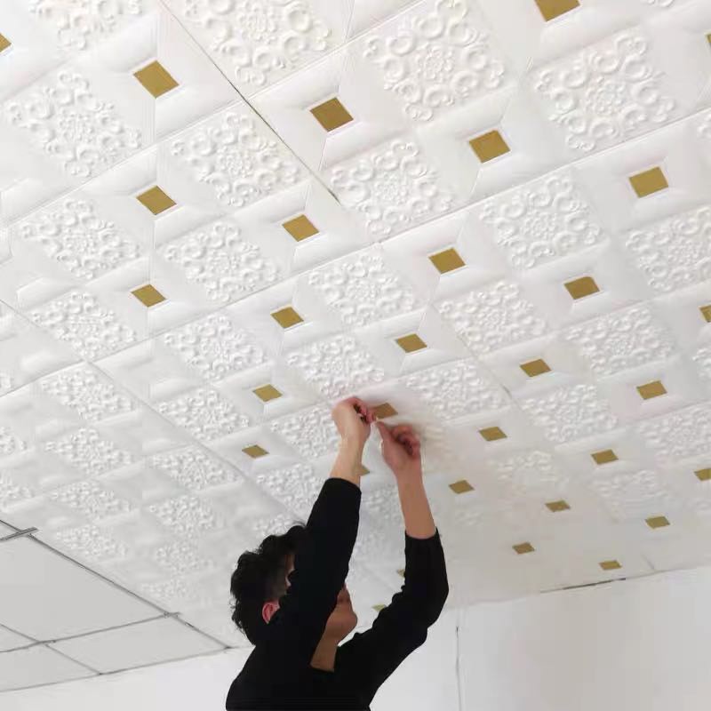 Adesivos De Parede 3D Autocolantes Espuma Decoração De Sala De Tijolos DIY 3D Papel Living Wall Sticker 35cm