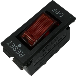 Chave Interruptor Disjuntor St-001 10a 125/250vac Com Led Vermelho