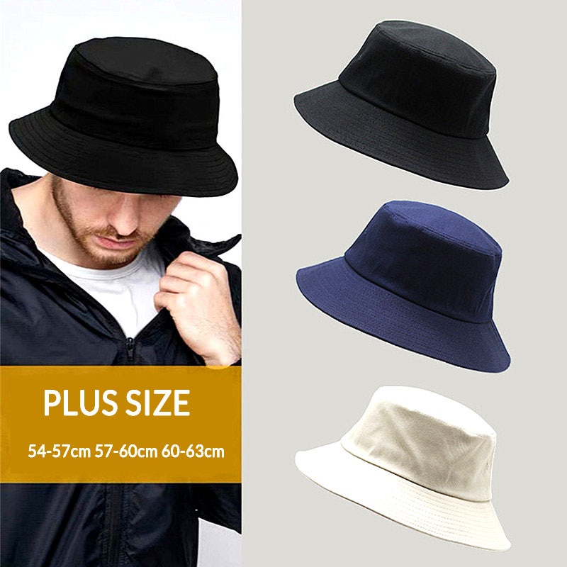 Large size store bucket hats