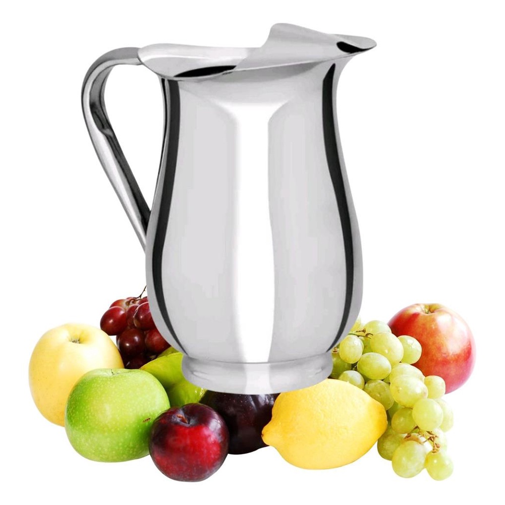 Jarra Inox P/ Suco Agua Refri 1,5lts Restaurante Buffet Top | Shopee Brasil