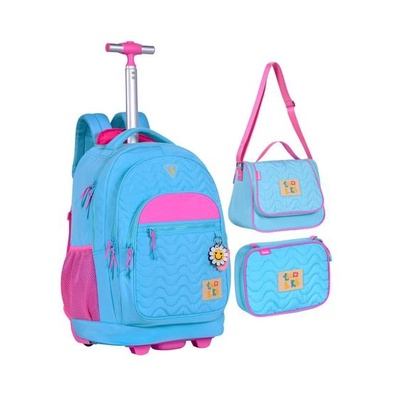 Kit Mochila Escolar Estojo Lancheira C/pop it Meninos B-Blox Kit6303