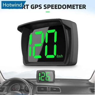 HW Carro GPS HUD Head Up Display Velocímetro Digital De Velocidade KMH/MPH Para Plug and Play Auto Part Com Fonte Grande B6H4