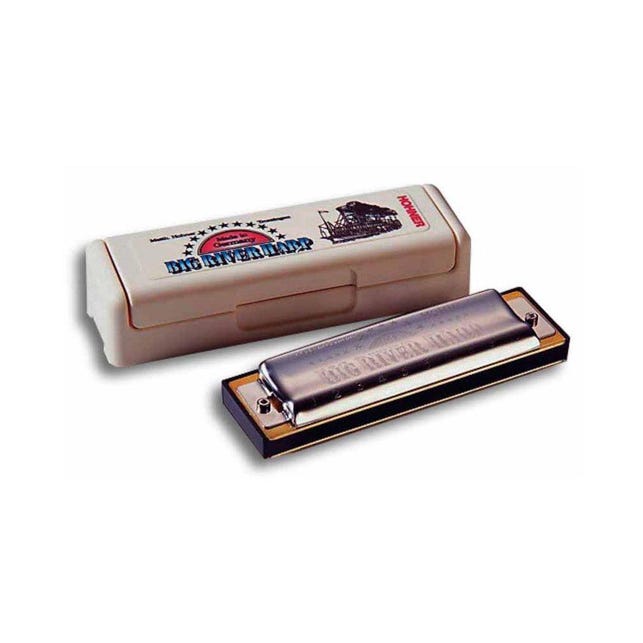 Gaita Hohner Big River Harp em C Harmônica Diatônica 590/20 C