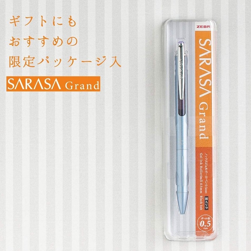 Japão ZEBRA ZEBRA ZEBRA Caneta com haste metálica Assinatura JJ56 Caneta Gel versão metálica 0.5mm Caneta comercial para escritório
