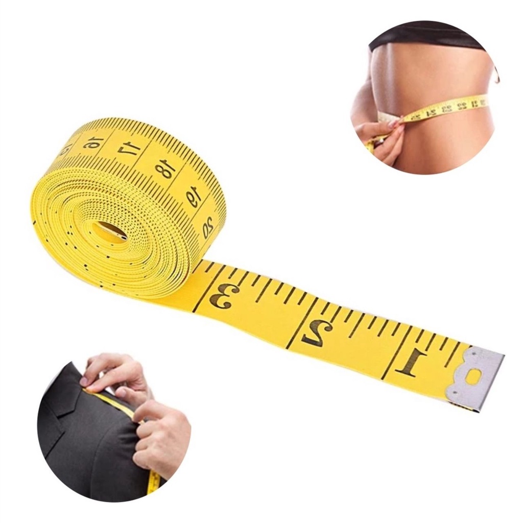 Fita Metrica Corporal Costura Academia 150cm Dupla Face