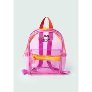 Mochila Infantil Transparente Menina Hering Kids