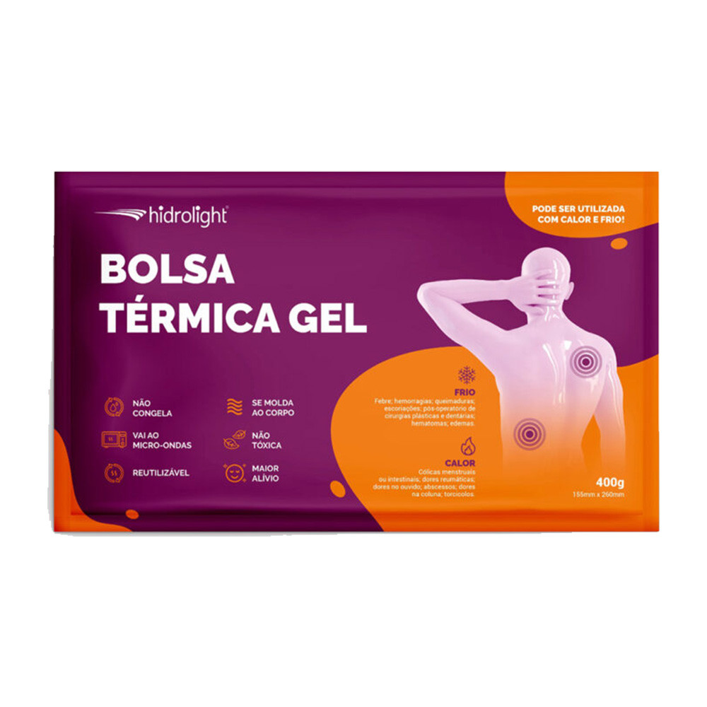 Bolsa Térmica Gel Quente/Frio 400g Para Colica, Dor de Ouvido e Lesoes ...