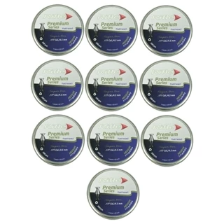 10x Chumbinho 4.49mm 500un. Rifle Flathead 7.71gr