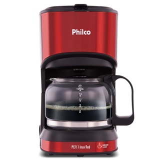Cafeteira Philco  Inox Red PCF17