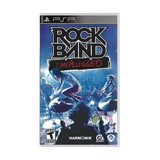 Rock Band Unplugged Psp Sem Encarte Usado Midia Fisica