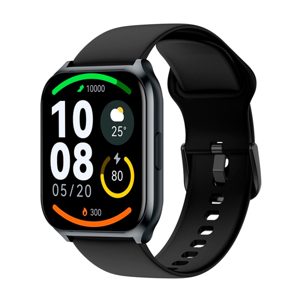 HAYLOU GST Smartwatch, 1,69 tela sensível ao toque para homens e mulheres,  SpO2, fmonitor de frequência cardíaca, IP68 Relógio esportivo, Relógio