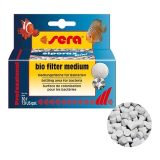 Sera Siporax Mini 35g - Mídia Biológica p/ Filtro Aquário