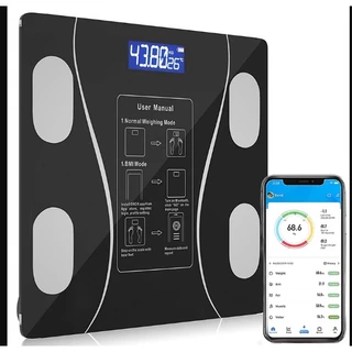 Balança Digital Medidora Corporal Bioimpedância até 180kg rj em Oferta na Shopee