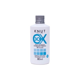 Água Oxigenada Estabilizada Cremosa 30vol 6% Knut 80ml