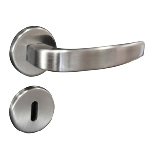 Fechadura interna de aço zamac Vic 930 acetinada Pado Fechadura Zm Vic Roseta 930-40 Interna Cr Padoa