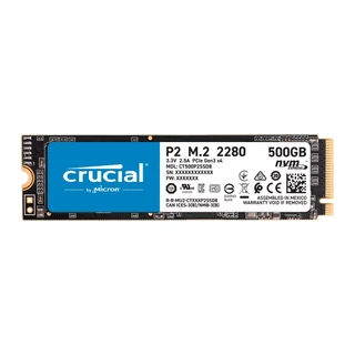 Ssd Crucial 500gb P2 M.2 2288 Nvme PCIe 2300Mbs p Notebook