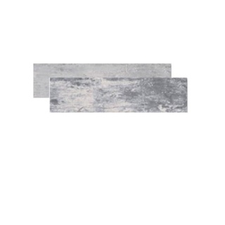 Piso cerâmico Pierini Grafito acetinado bold C: 26,1cm x L: 12,5cm cinza