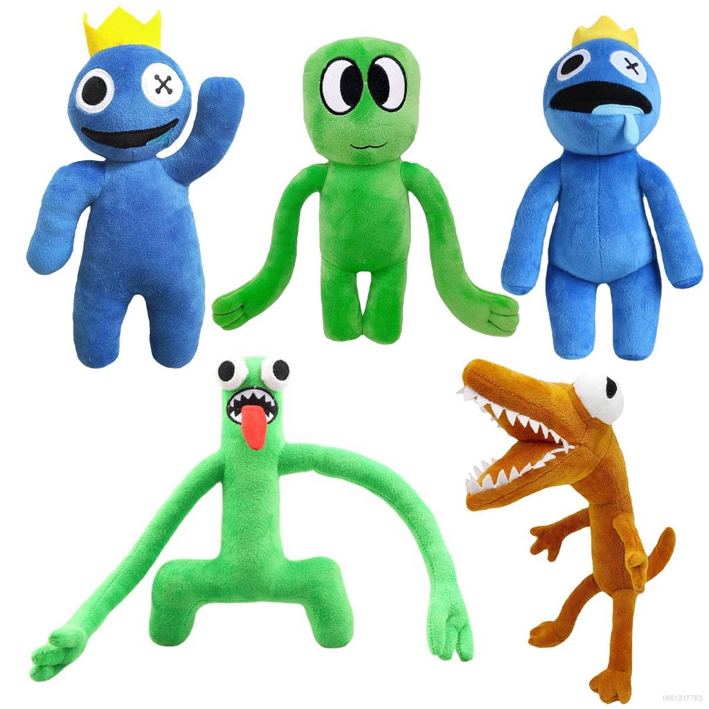 Compra online de Arco-íris amigos roblox brinquedo de pelúcia jogo dos  desenhos animados personagem boneca kawaii monstro azul macio brinquedos de  pelúcia para crianças presentes de natal