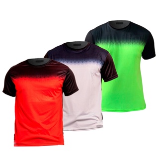 Kit 2 Camiseta Academia Masculina Camisa Musculação Dry UV