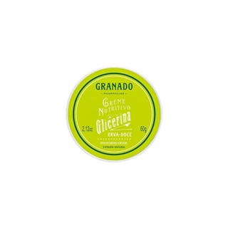Creme Nutritivo Granado Glicerina Erva Doce 60gr
