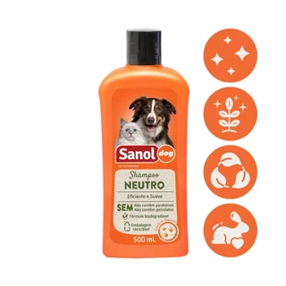 SHAMPOO NEUTRO SANOL DOG 500ML