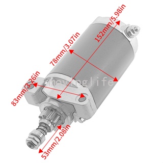 STARTER Para YAMAHA MARINE OUTBOARD 30HP F30 TS/LR F30A M (E/W/H/D/T) S ...