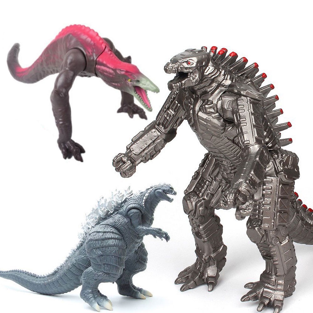 2021 Godzilla Movie Action Figures Set Of 2 Brinquedos - Kaiju  Mechagodzilla - Filme Monstro Série Godzilla - Mechagodzilla E Godzilla  Presente Para Crianças Idade