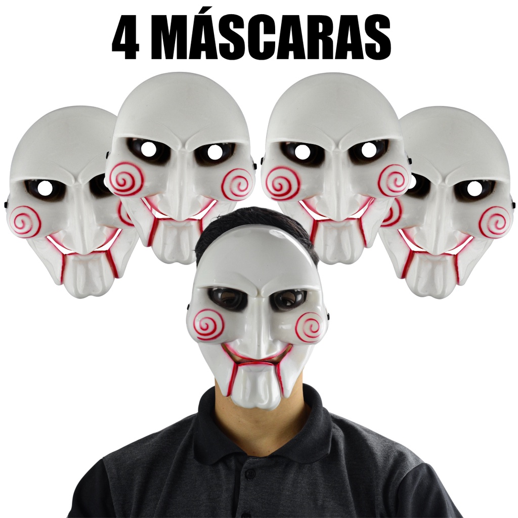 Máscara Jigsaw Do Filme Jogos Mortais Halloween Terror