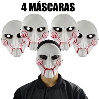 Máscara Jigsaw Filme Jogos Mortais - Halloween Terror na Americanas Empresas