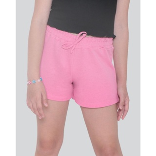 Short Moletinho Juvenil Rosa Rosa