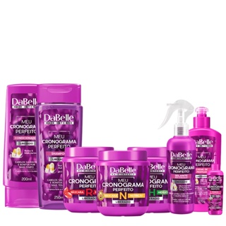 Kit DaBelle Hair Intense Meu Cronograma Perfeito (8 Produtos)