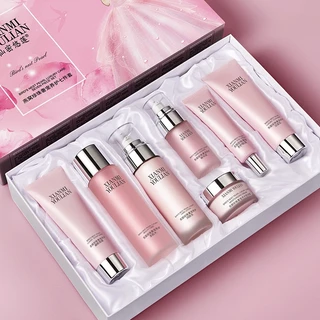7 PCS Pearl Facial Essence Cuidados Com A Pele Conjunto De Emulsão Água Produtos Hidratantes Para