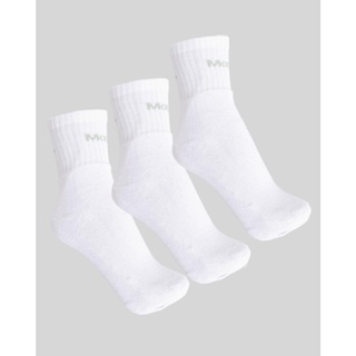 Kit 3 Pares De Meia Cano Longo Mash Branco