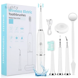 Kit De Limpeza Dental HY1 Removedor Elétrico De Cálculo Dentário Limpador Cuidados Dentários Em Casa