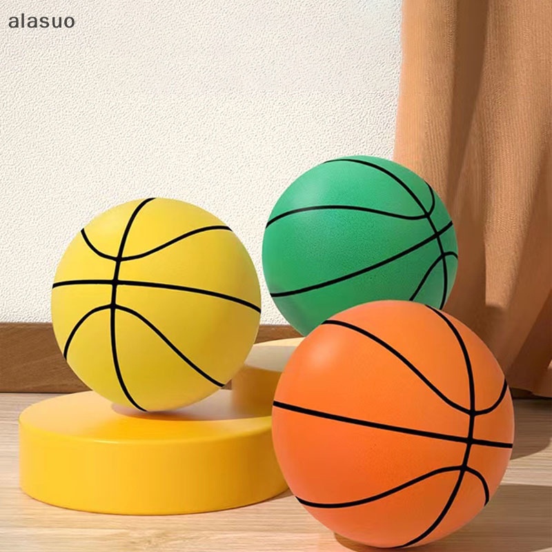 alasuo] Treinamento Silencioso Bolas De Basquetebol De Alta Densidade  Esportivas Indoor De Espuma Soft Bouncy Balls Kids Esportivo Para Adultos  Obtenha Netg Grátis]