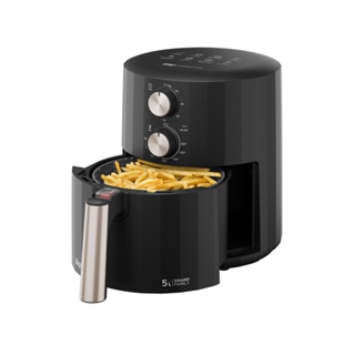 Fritadeira Elétrica Airfry Air Fryer Sem Óleo 5L Antiaderente Grand Prosdócimo 1500W Wap
