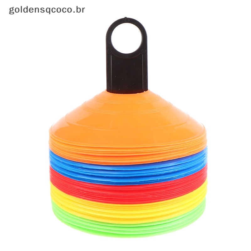 COCO 10pcs Conjunto De Cone De Futebol Treinamento Placa Com O Logotipo ...