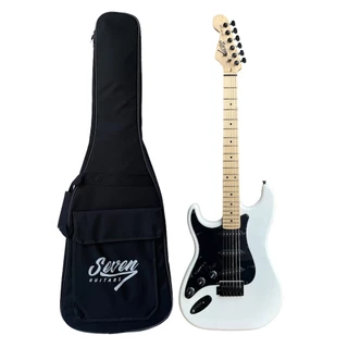 Guitarra Strato Seven Canhoto Sgt-207 LH Branca C/ Bag