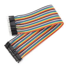 Jumper 30cm MxM MxF FxF 40 Unidades Protoboard Arduino Raspberry Eletronica Automacao Robotica DIY