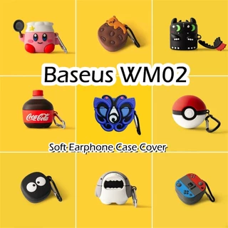【 Discount 】 For Baseus WM02 Capa De Silicone Macia Para Fone De Ouvido Em Forma Tridimensional