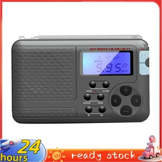 Rádio AM/FM/SW/TV De 1 Peça Retro De Onda Curta Prevenção De Desastres De Emergência De Banda Inteira Para Idosos