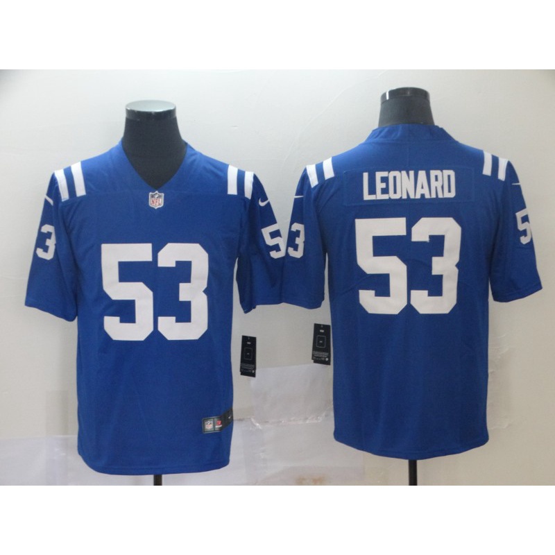 Camisa Masculino 2023NFL Indianapolis Colts Darius Leonard Azul ...