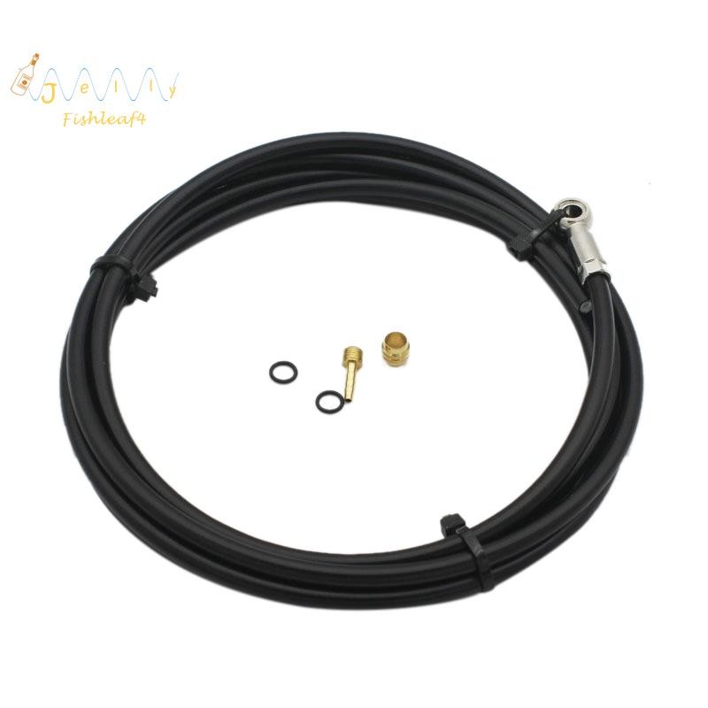 Kit Tubi Freno Universali Per Bici Da 2 Metri, Gomma Nera, Per Freni Mt4/Mt5/Mt6/Mt7/Mt8