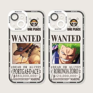 Anime O-ONE PIECE Luffy Caixa De Telefone Transparente Para iPhone 11 Pro Max 13 12 14 XR X XS 7 8 Plus SE 2020 Capa Traseira À Prova De Choque
