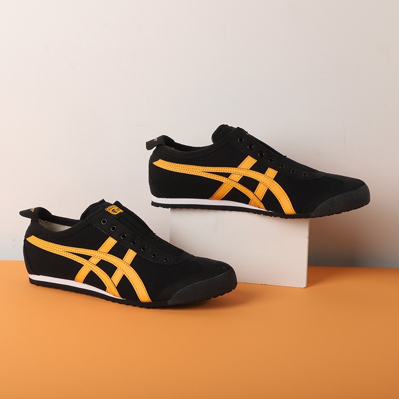 Asics Onitsuka Tiger México 66 Homens Mulheres Sapatos de lona Sapatos de corrida esportiva casuais