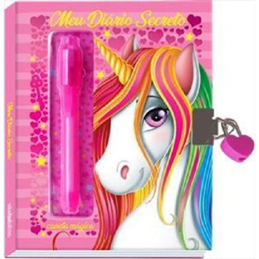 Meu Diario Secreto Unicornio Vale Das Letras Shopee Brasil