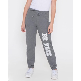 Calça Juvenil Jogger Estampa Be Free Preta