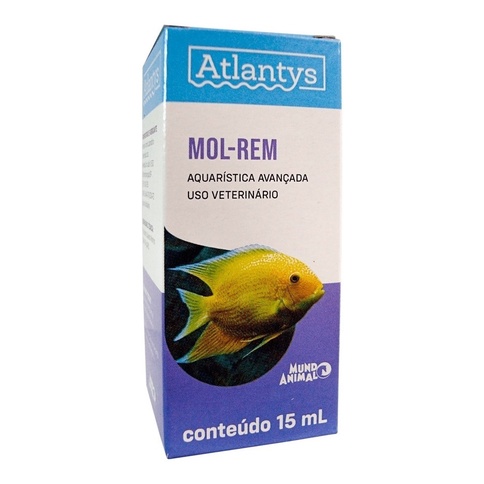Mol-Rem Eliminador De Invertebrados Ornamentais 15ml - Atlantys ...