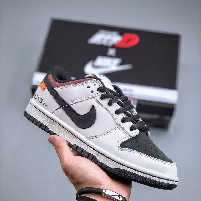 [With box] Nike SB Dunk Low "Initial d/Toyota AE86" men's and women's leather shoes