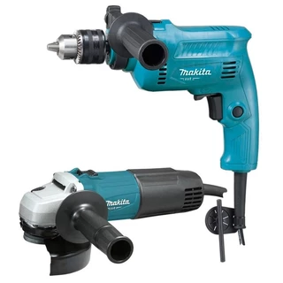 Furadeira Impacto 1/2 + Esmerilhadeira 4.1/2 127V - Makita
